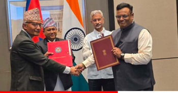 परराष्ट्रमन्त्री शिशिर खनालको भारत भ्रमणमा भएका तीन घोषणा