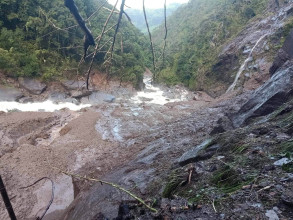 फेला परेनन् सिर्पिङ खोला बाँध क्षेत्रको पहिरोमा बेपत्ता वृद्ध