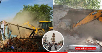 सडक विस्तारले वीरगञ्जको मुख्य बजार क्षेत्रमा विद्युत् अवरुद्ध