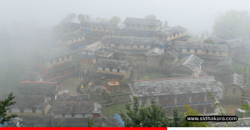 सुन्दर पर्यटकीय गाउँ घान्द्रुक (तस्विरहरु)