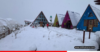 चार महिनामा १६ हजार पर्यटक मनाङमा