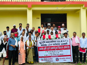 कपिलवस्तुका ७३० परिवारले पाए लालपुर्जा