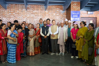देउवालाई स्वागत गर्न नेता कार्यकर्ता एयरपोर्टमा, सुरक्षा व्यवस्था कडा (तस्बिरहरु)