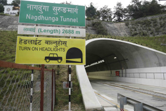 सञ्चालनको तयारीमा रहेको नागढुंगा सुरुङमार्ग (तस्विरहरु)