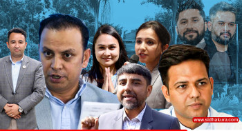 गणेश चीन, कविन्द्र क्यानडा, निशा अमेरिका, विपीन भारत, तोसिमा जर्मनी र मनिषलाई बेलायत हेर्ने जिम्मा