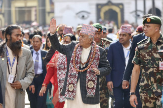 राष्ट्रपतिबाट पशुपतिमा पूजाआराधना