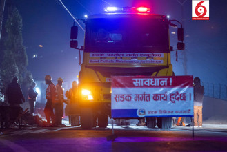 काठमाडौँमा सडकका खाल्डाखुल्डी अब तत्काल सुधार हुने, ‘सडक एम्बुलेन्स’ ले यसरी दिन्छ २४ घण्टा सेवा