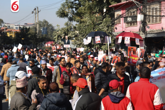 एमाले महाधिवेशनः आफ्ना उम्मेदवारलाई भोट माग्दै नेता, कार्यकर्ता र प्रतिनिधि(तस्बिरहरु)