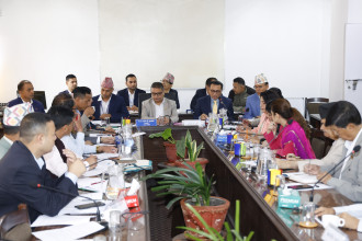 धितोपत्र बोर्डबाट ब्रिफिङ लिँदै अर्थ समिति