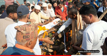 राष्ट्रिय सम्मानसहित विपिन जोशीको अन्तिम बिदाइ(तस्बिहरु)