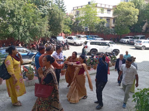 सानेपामा ७ महिनापछि देउवा खेमाका नेताहरूको इन्ट्री (तस्बिरहरू)