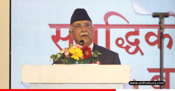 यो निर्वाचन देश बनाउने र भत्काउनेको जनमात संग्रह होः केपी ओली