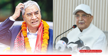 नसुध्रेका दुई पात्रः  देउवा र ओली