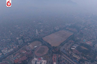 धुम्म काठमाडौँ उपत्यका, केही केही स्थानमा हल्का वर्षा(तस्बिरहरु)