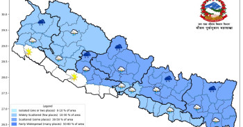 मौसम अपडेटः देशका केही स्थानमा मध्यमस्तरको वर्षादेखि हावाहुरीको सम्भावना