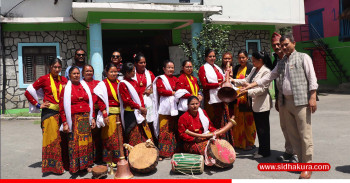 महिलालाई आयआर्जनमा जोड्न म्याग्दीमा पञ्चैबाजा तालिम