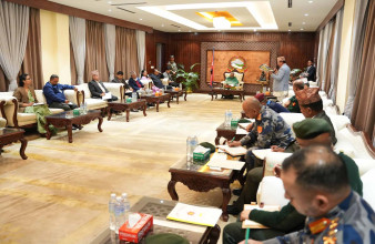 प्रधानमन्त्री काकीले आह्वान गरेको सर्वपक्षीय बैठक जारी(तस्बिरहरू)