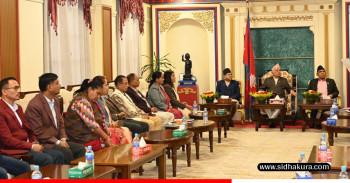 लोकतन्त्र द्वन्द्वमा होइन संवादमा बलियो हुन्छः राष्ट्रपति पौडेल