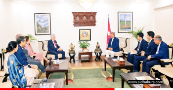 परराष्ट्रमन्त्री खनालसँग अमेरिकी सहायक विदेशमन्त्री कपुरको शिष्टाचार भेट