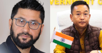 रवि लामिछानेसँग सिक्किमका मुख्यमन्त्रीले भने–‘त्यता बाढी जाँदा यता हामी रुन्छौँ’