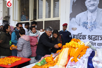 अभिनेता थापालाई श्रद्धाञ्जली दिन चलचित्र विकास बोर्ड पुगे कलाकारदेखि शुभेच्छुकहरु(तस्बिरहरु)