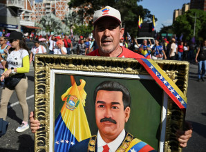 मादुरोको रिहाइको माग गर्दै भेनेजुएलमा प्रदर्शन