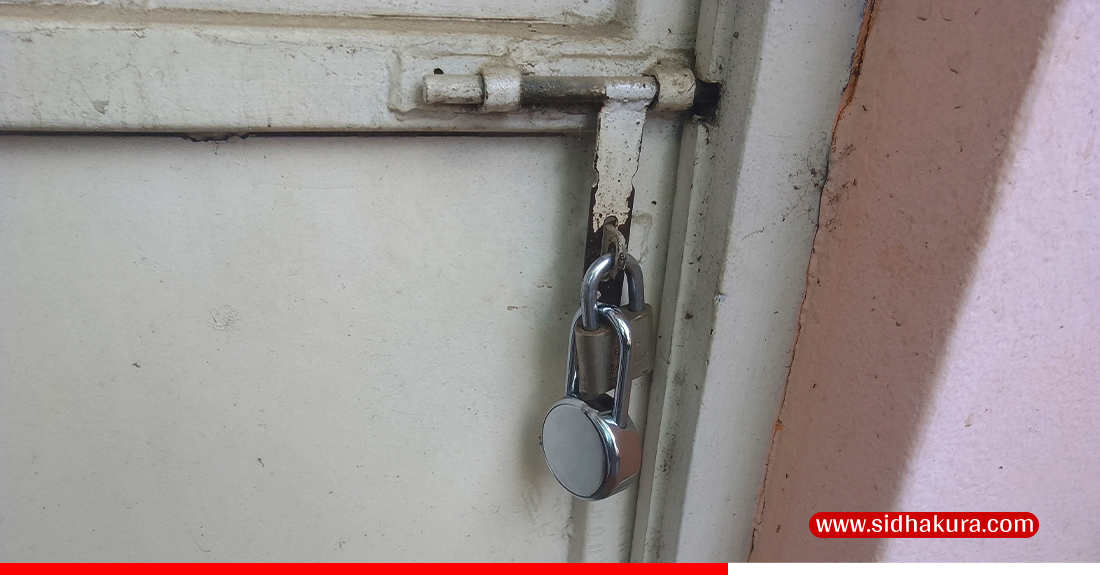 अनेरास्ववियुको कार्यालयमा समाजकल्याण परिषद्को तालाः ऋषि धमलाले ७३ लाख तिरेनन्, अरुले कति ?