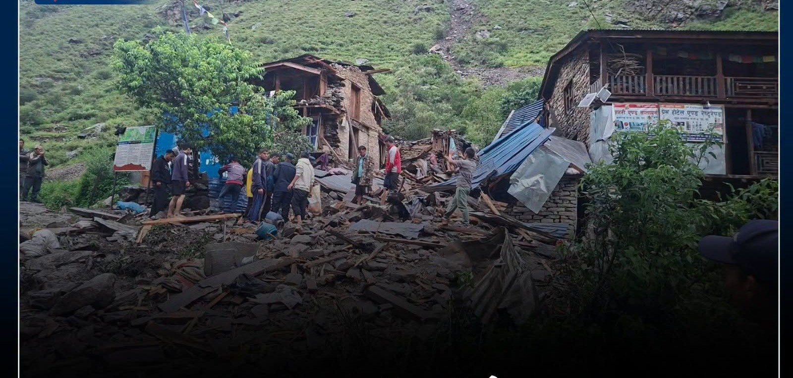 मुगुमा घरमाथि ढुंगा खस्दा तीन वर्षीय बालकको मृत्यु