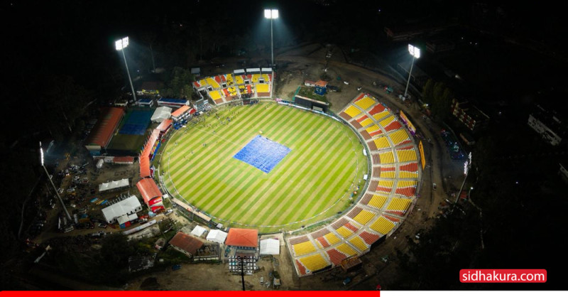 एनपीएलको पूर्वसन्ध्यामा यस्तो देखियो त्रिवि क्रिकेट मैदान (तस्बिरहरु)