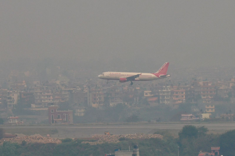काठमाडौं उपत्यकामा वायु गुणस्तर खस्किँदै ‘धेरै अस्वस्थ’(तस्बिरहरु)