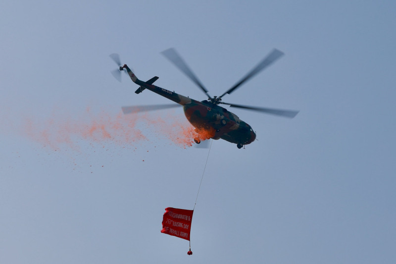 टुँडिखेलमा यसरी मनाइयो नेपाली सेनाको  २६३ औँ स्थापना दिवस (तस्बिरहरु)
