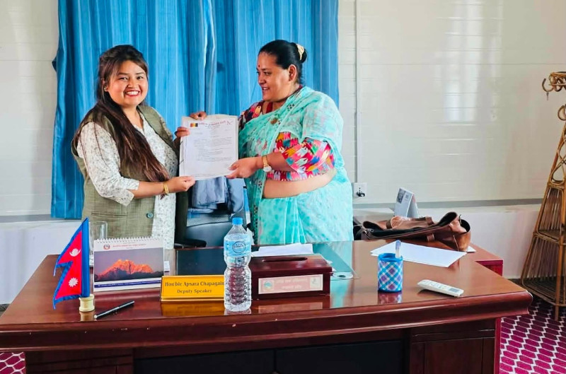 उद्धब थापालाई पदमुक्त गर्ने पत्र दर्ता गर्न उपसभामुखले आनाकानी गरेको राप्रपाको आरोप