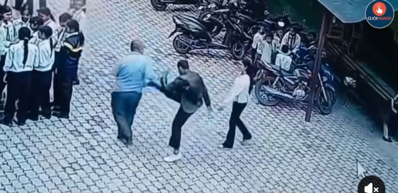 प्राचार्य कुटपिटको आरोपमा दुई जना पक्राउ