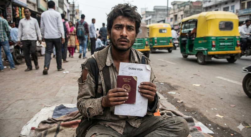 दुबई उडेका युवक ४ महिनापछि दिल्लीमा बेवारिसे अवस्थामा फेला