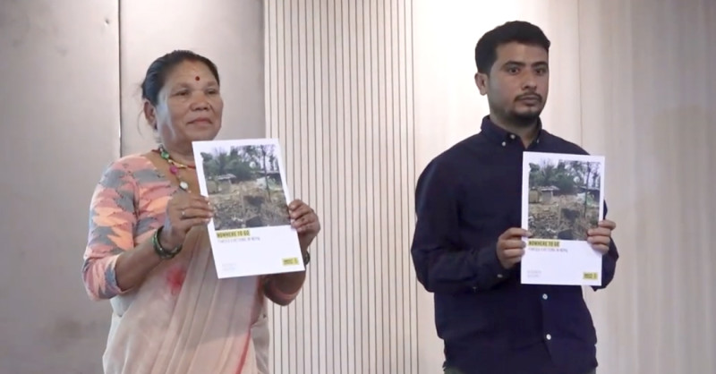 एम्नेस्टी इन्टरनेसनलले सार्वजनिक गर्यो जबरजस्ती निष्कासन प्रतिवेदन