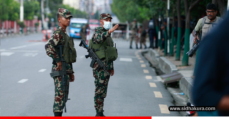 निर्वाचन सुरक्षाका लागि सडकमा निस्कियो नेपाली सेना, कति सुरक्षाकर्मी खटिदै छन् ?