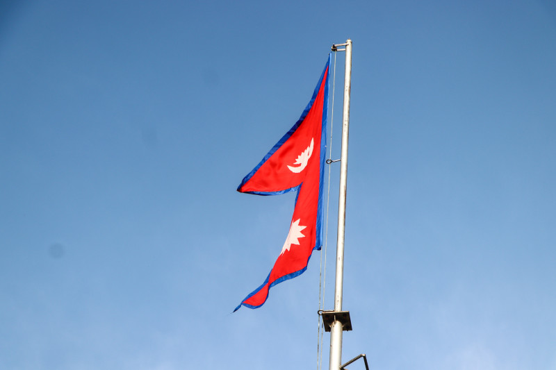 बागलुङमा बर्सेनि चार लाखका झण्डा (तस्बिरहरू)