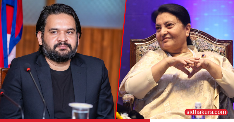 बालेनले किन भेटे पूर्वराष्ट्रपति भण्डारी ?