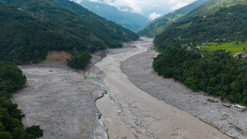 रसुवा बाढीको वैज्ञानिक अध्ययन गर्न सात सदस्यीय विज्ञ समिति गठन