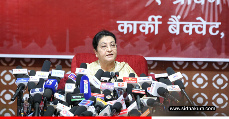 एमाले सदस्य बनेको ४५ वर्ष भयो, कसैलाई मन लाग्दैमा मेरो सदस्यता खारेज हुन सक्दैनः विद्या भण्डारी