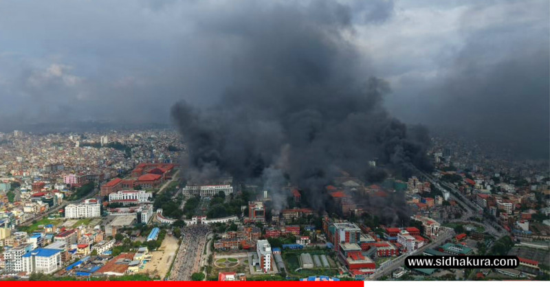 तोडफोड र आगजनीबाट सरकारी संरचनामा करिब सय अर्बको क्षति, २ महिनापछि पुनर्निर्माण सुरु हुने