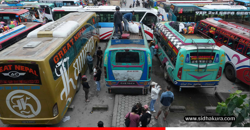 नयाँबसपार्कमा जथाभावी यात्रुलाई दुःख दिने ४६ जना पक्राउ