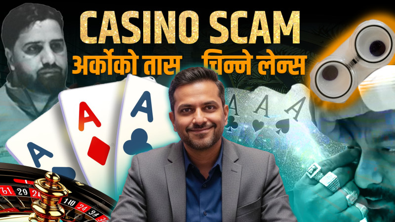 नेपालको क्यासिनोमा चल्ने गरेको लुटको पर्दाफास, लुट्नको लागि म्याग्नेटिक तास र पछाडिबाटै तास चिन्ने विशेष आईलेन्स