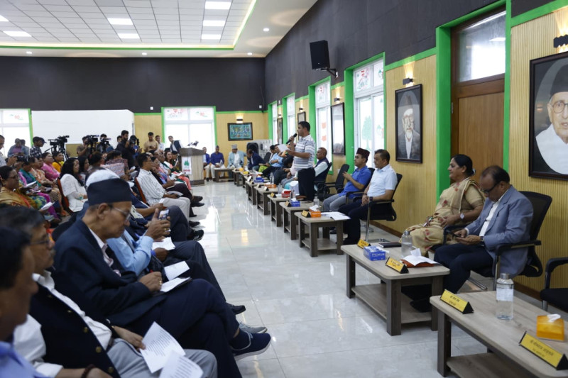 सानेपामा कांग्रेस केन्द्रीय समिति बैठक (तस्बिरहरु)