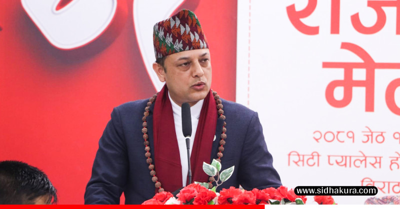 रास्वपा कार्यवाहक सभापति डिपी अर्याल भारत भ्रमणमा जाँदै