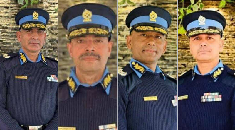 नेपाल प्रहरीका चार डीआईजी एआईजीमा बढुवा