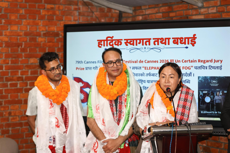 ‘एलिफेन्ट्स इन द फग’ का समूहलाई नेपालमा स्वागत