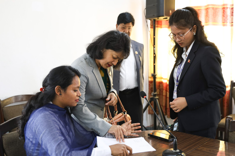 सांसदहरूको बायोमेट्रिक विवरण सङ्कलन कार्य सुरु
