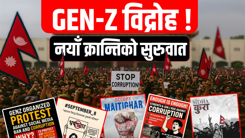 जेन–जी पुस्ताले टिकटकबाट सुरु गरेको विद्रोह !