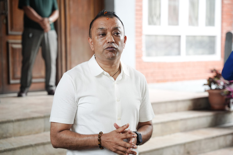 सर्वदलीय बैठकमा गगन थापाले भने, 'तराईमा लाठी र बन्दुकको आतंक रोक्नुपर्छ'